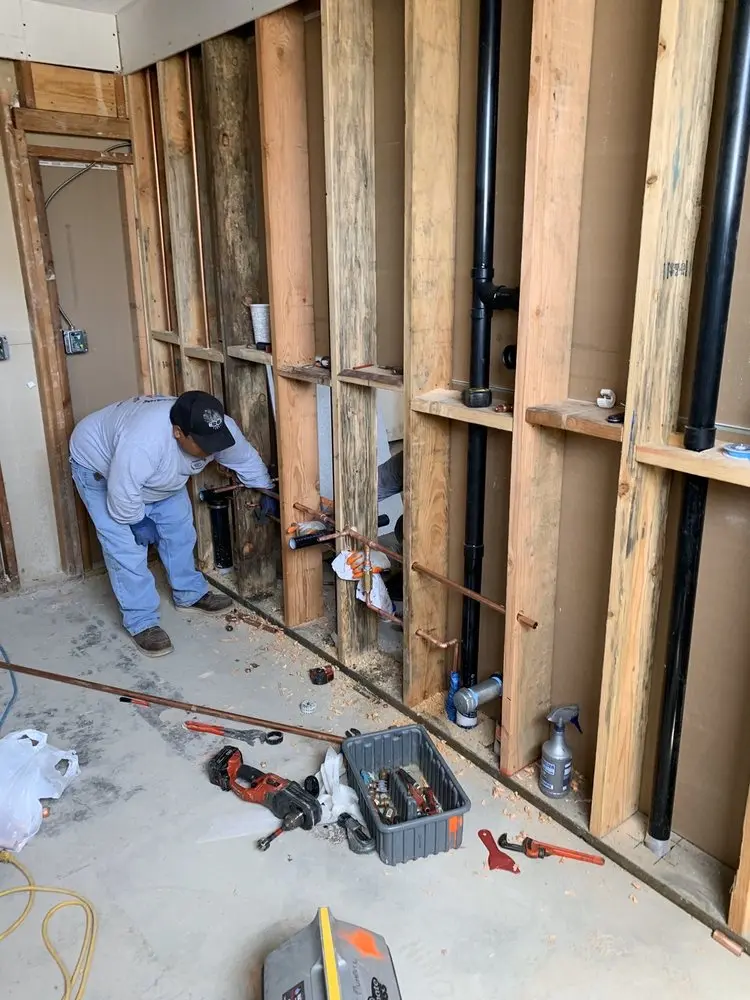 Commercial rough-in plumbing for Commercial Plumbing in Big Bear City